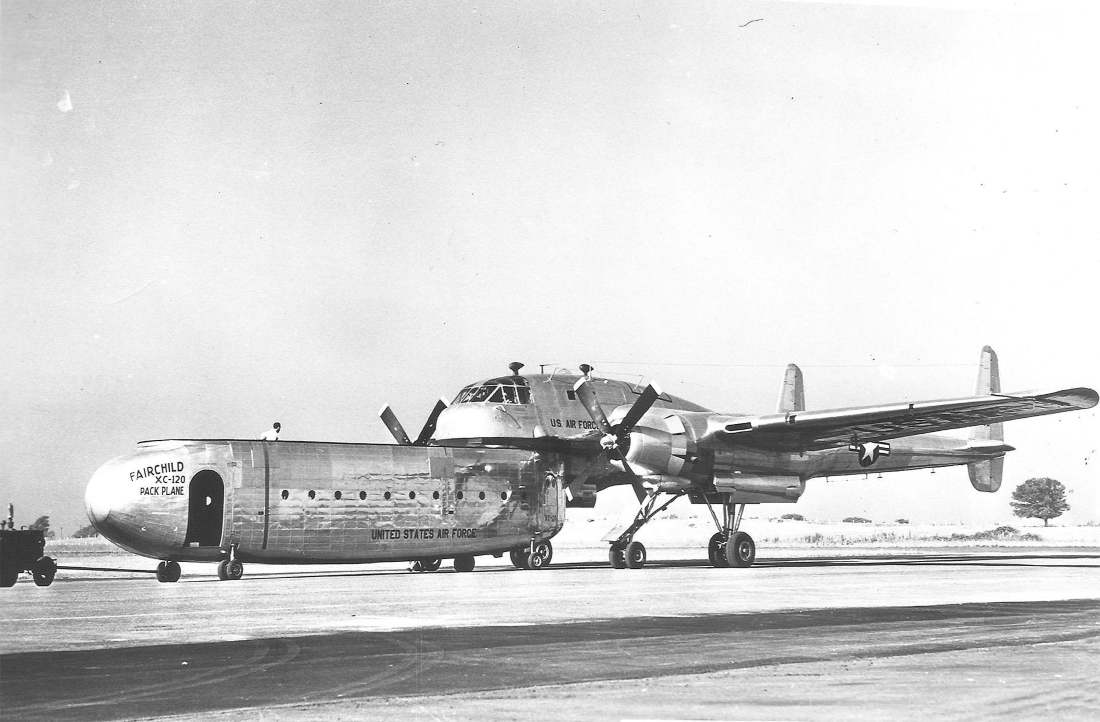 Name:  Fairchild XC-120 Packplane.jpg
Views: 6488
Size:  444.5 KB