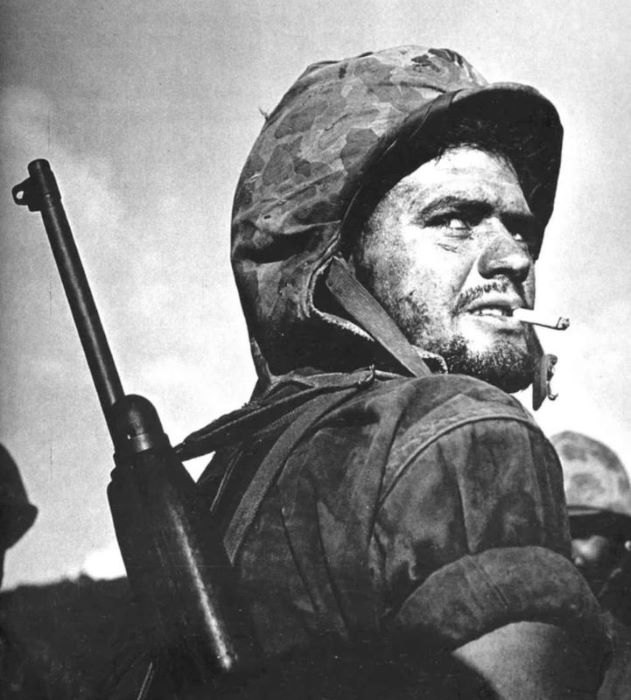 Name:  Cpl Thomas Ellis- The Weary Marine photographed during the Battle of Saipan. He was later kill.jpg
Views: 1515
Size:  64.7 KB